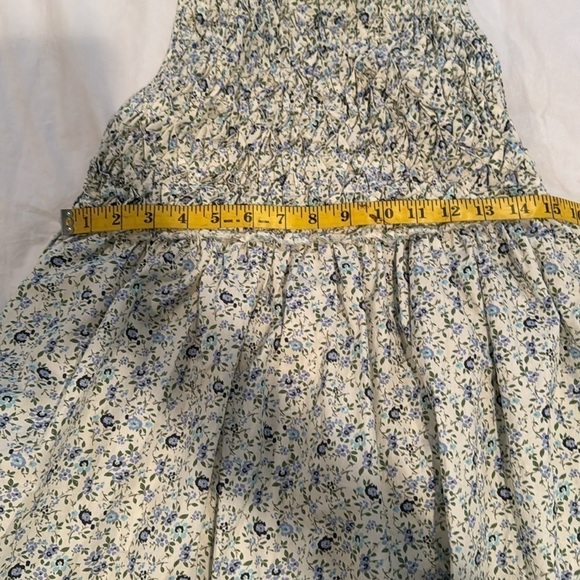 Free people NWT cream color with blue purple flowers 🌺 - Picture 6 of 10